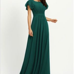 JJ’s House Dark Green Bridesmaid Dress